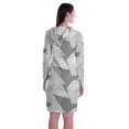 thumbnail image 4 of Moomaya Chandail à Capuchon à Manches Longues Imprimé, Robe T-Shirt en Jersey avec Poches, 4 of 6