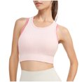 thumbnail image 1 of Running Bra Women Back-Smoothing Bra Feature V-Neck Strapless Bra Style W-1804 Pinks M, 1 of 6