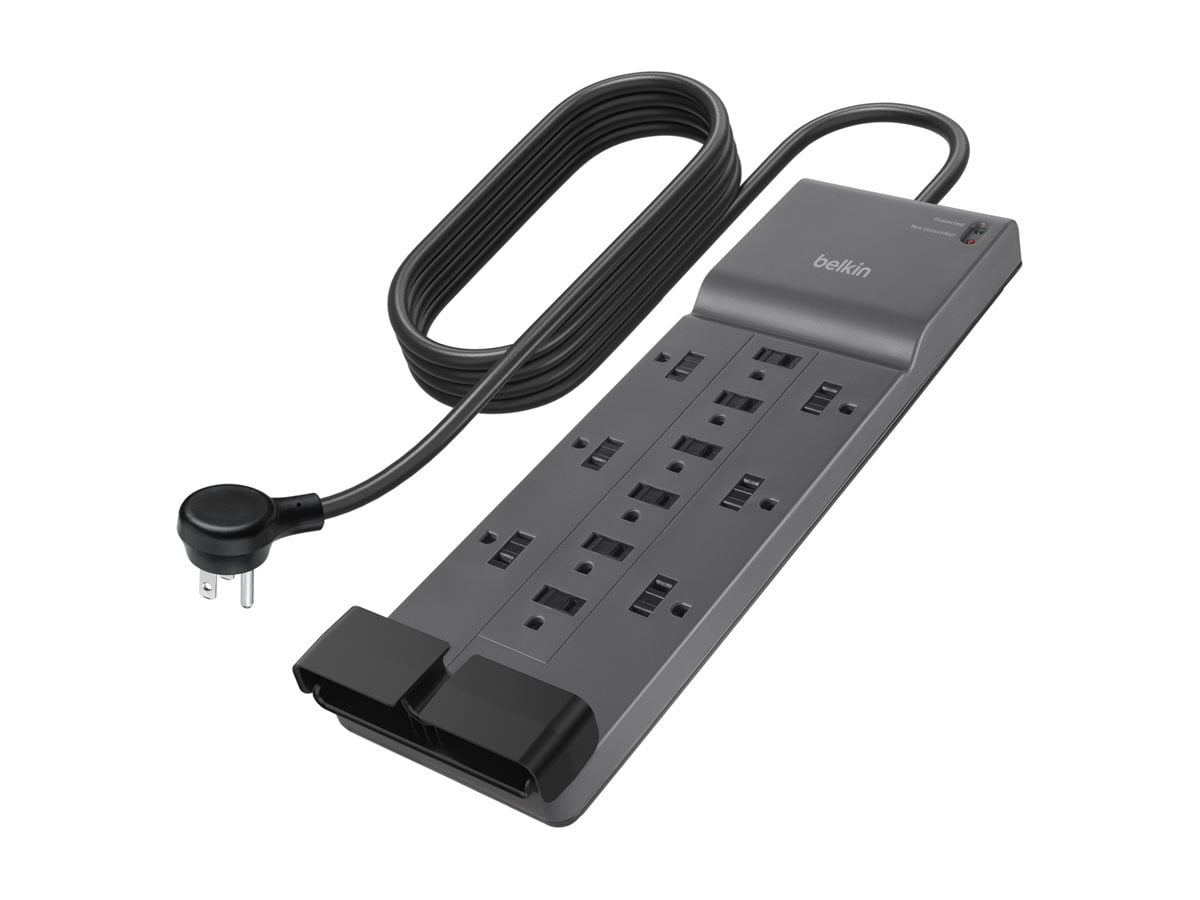 Belkin Connect - Surge protector - output connectors: 12 - 8 ft cord
