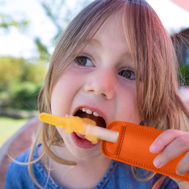 Manchons de Protection Réutilisables en Néoprène pour Glace, Support Isolé pour Sac de Congélation pour Fournitures de Fête d'Été pour Enfants et Rangement de Collations