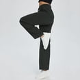 thumbnail image 2 of NECHOLOGY Women's Wide Leg Capris with Pockets and Drawstring, Dark Gray, Size S, 2 of 7