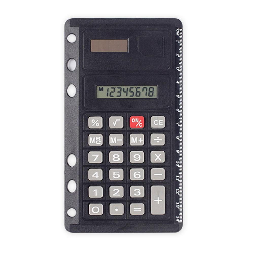 A6 Loose-leaf with 6-hole Calculator