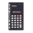 thumbnail image 1 of ZOUBAOQ Creative Loose Leaf Binder Spiral Calculator Notebook Agenda, 1 of 8