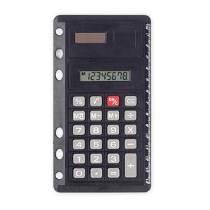 A6 Loose-leaf with 6-hole Calculator