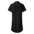 thumbnail image 5 of Kcodviy Nuisette en Satin pour Femmes, Robe de Nuit, Mini Combinaison, Nuisette Courte, Tenue de Nuit pour Dames, Chemises de Nuit pour Femmes, 5 of 5