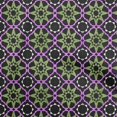 thumbnail image 1 of oneOone Georgette Viscose Light Green Fabric Asian Tile Star Sewing Craft Projects Fabric Prints By Yard 42 Inch Wide, 1 of 4