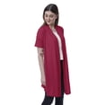thumbnail image 3 of Moomaya Womens Half Sleeve Shrug Open Front Long Cardigan Lightweight Summer Fit, 3 of 7