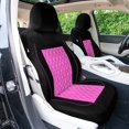 thumbnail image 3 of Universal Fit Car Seat Cover – Full Set of Automotive Seat Covers, Diamond Stitched Flat Cloth Cloth Seat Protector for Cars, Trucks, SUVs and Vans, Washable Seat Cover, 3 of 7