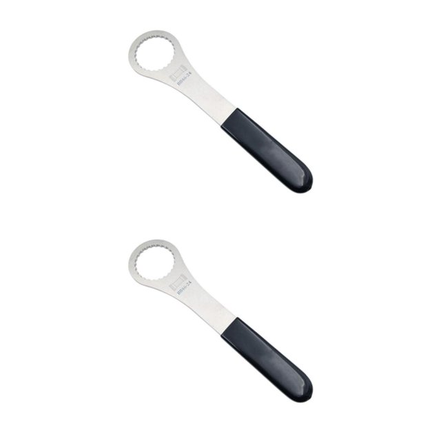 Maytalsory Durable Bicycle Tool Bottom Bracket Wrench Repair Tool Efficient Axle Wrench Tool 46mm 240x60x4mm 2Set