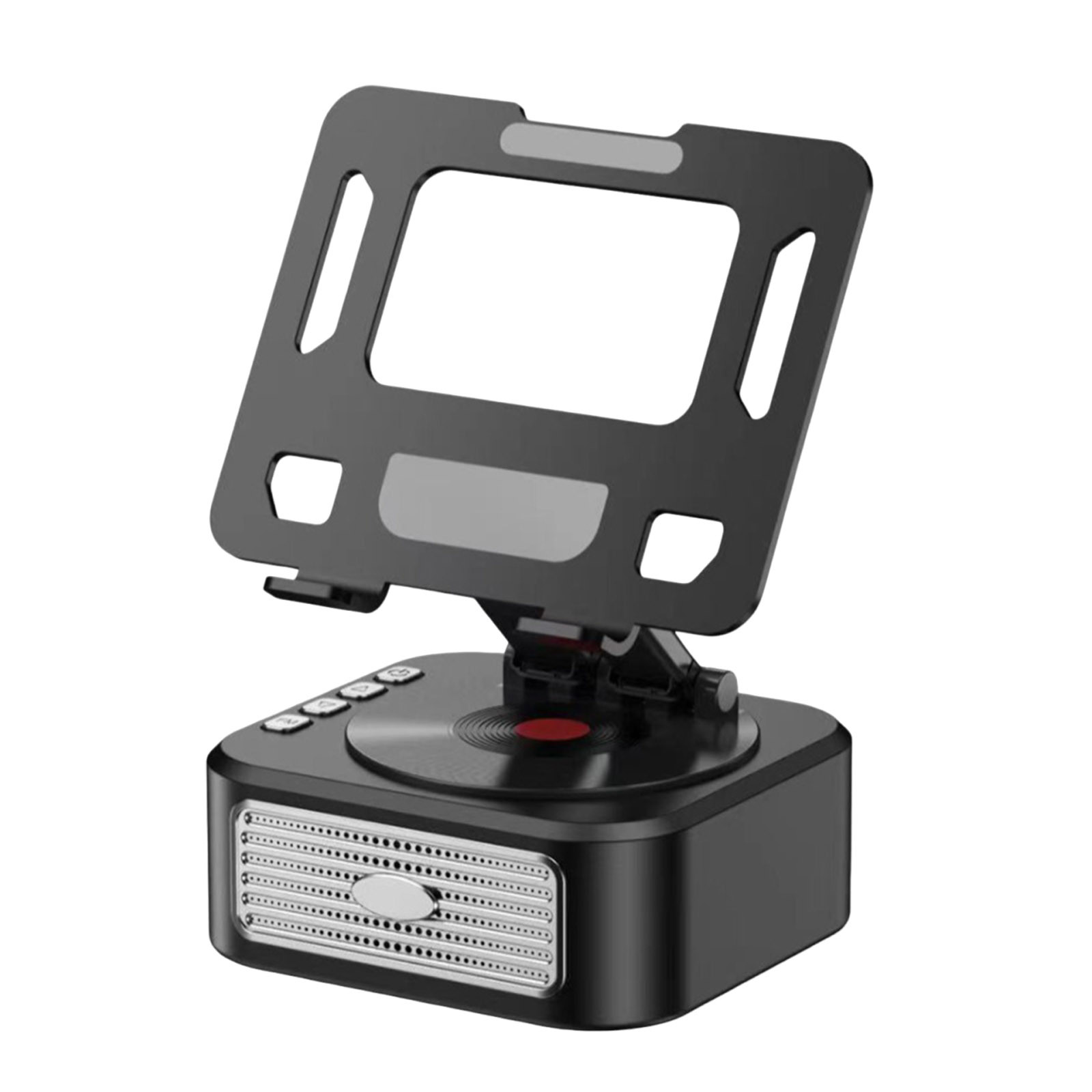 Cell Phone Stand Three In One Tablet Stand, Speaker, Power Bank, Multifunctional Live Streaming Learning Stand, Audio Phone Stand Phone Charging Stand