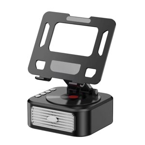 Cell Phone Stand Three In One Tablet Stand, Speaker, Power Bank, Multifunctional Live Streaming Learning Stand, Audio Phone Stand Phone Charging Stand