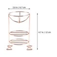 thumbnail image 2 of Shisuyan 2Pack Makeup Sponge Holder Stand Metal Storage for Women Daily Use, 2 of 8