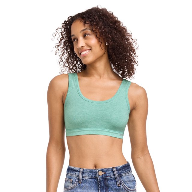 Jockey Women's Organic Cotton Stretch Tank Strap Bralette