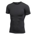 thumbnail image 1 of Mens Compression Shirts Gym Short Sleeve Sports Tight Fitness Base Layer Tops, 1 of 4