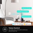 thumbnail image 4 of Kasa Smart Plug Mini 15A Apple HomeKit Supported Smart Outlet Works with Siri Alexa & Google Home UL Certified App Control Scheduling Timer 2.4G WiFi Only 2-Pack (EP25P2) White, 4 of 4