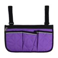 thumbnail image 3 of Outdoor Chair Armrest Hanging Bag Camping Chair Side Tools Storage Pouch Resealable Food Packaging Organizer Multiple Pockets, 3 of 9