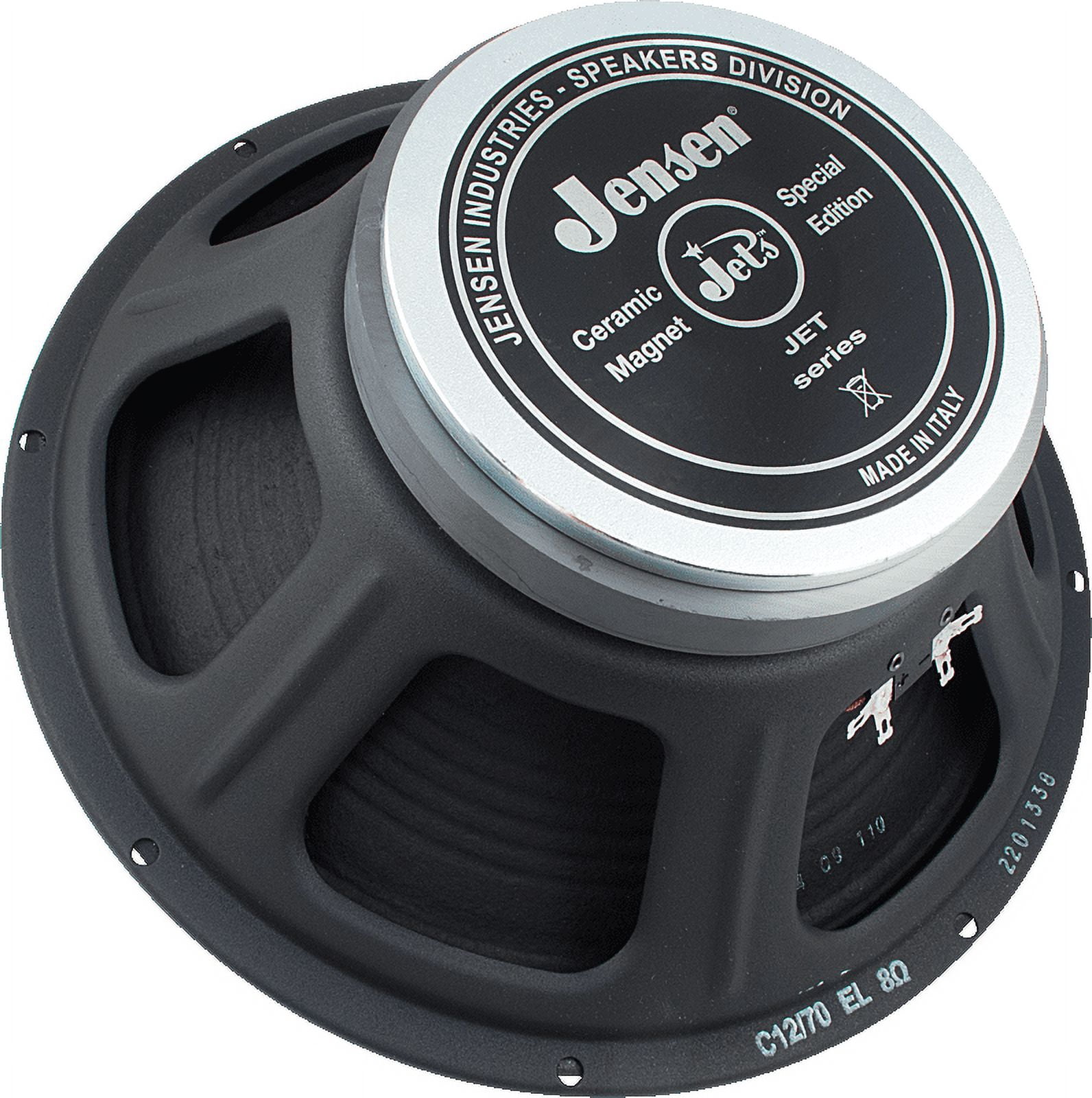 CE Distribution P-A-JC12-70EL-8 Speaker - Jensen Jets, 12", Electric Lightning, 70W