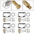 thumbnail image 3 of Kit de Réparation de Reconstruction de Carburateur 4X Compatible avec MIKUNI VM34-619 Russian Mechanics RMZ-640, 3 of 10