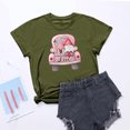 thumbnail image 5 of Meichang Valentines Day Chemises Femmes Cœur Graphique Tee Tops Manches Courtes Col Rond T-Shirts Blouses Joyeux Valentines Day Chemises, 5 of 5