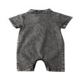 thumbnail image 2 of MesaSe Combinaison en Denim Col Montant pour Bébé avec Grande Poche, 2 of 5