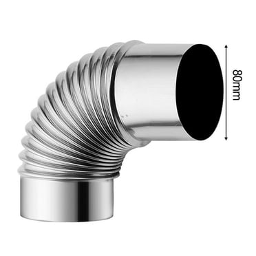 Stove Flue Steel Flue Pipe Elbow Rain Cap Pipes Chimney Liner Flue for stove