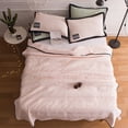 thumbnail image 2 of Bdday Couverture de Plage Couette de Climatisation Couleur Unie Fraîche Simple Double Couette sous Vide Couleur Unie Couette d'Été Fraîche Couverture d'Automne, 2 of 4