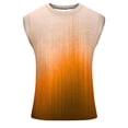 thumbnail image 5 of TopLLC Débardeurs pour Hommes T-Shirts Sans Manches Décontractés Mode Imprimée Pull Col Rond Vêtements d'Été, 5 of 5