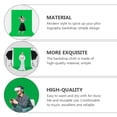 thumbnail image 2 of SHOWERORO 1Pack Studio Background Green Photography Cloth for Movie Video Production, 2 of 7