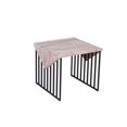 thumbnail image 1 of Boraam 18135 Table d'Angle Burnham Home Sandra 16 Po, Gris Naturel - Boraam, 1 of 5