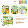 thumbnail image 3 of Wdhugt 3-In-1 Bean Bag Tossing Game For Kids Set B Includes Board Bags And Balls For Family Play Plastic B, 3 of 9