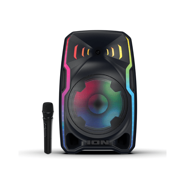 ION Bluetooth Speaker with Wireless Mic and Total PA™ Apex Dynamic Lights