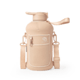 thumbnail image 2 of Bouteille d'Eau de 2,2 L d'Un Demi-Gallon avec Manchon de Rangement et Couvercle à Paille Couvert – Grand Contenant à Boisson Réutilisable Sans BPA avec Poignée - Grande Pichet de Sport, 2,2 Litres (74 Onces), 2 of 7