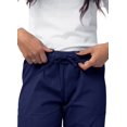 thumbnail image 4 of Sivvan Women's Scrub Set, Mock Wrap Top & Multi Pocket Cargo Pants, Available in 15 Colors, 4 of 6