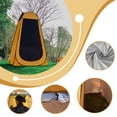 thumbnail image 4 of SBYOJLPB Outdoor Changing Tent Portable Bathing and toilet Tent Thickened Lightproof Mobile Changing and Bathing Tent Send Windproof Ropes, 4 of 9