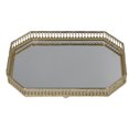thumbnail image 2 of Plateau Miroir, Style Rétro Taille Compacte Plateau Doré pour Chambre, 2 of 8