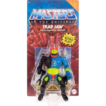 Masters Of The Universe Origins 6 Inch Action Figure Wave 20 - Retro Play Trap Jaw (Classic)