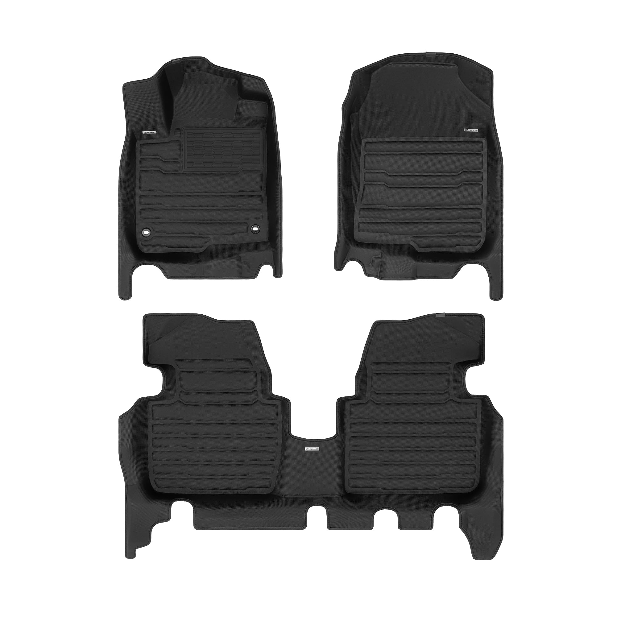 TuxMat - For Honda HR-V 2023-2026 Models - Custom Car Mats - Maximum Coverage, All Weather, Laser Measured - This Full Set Includes 1st and 2nd Rows