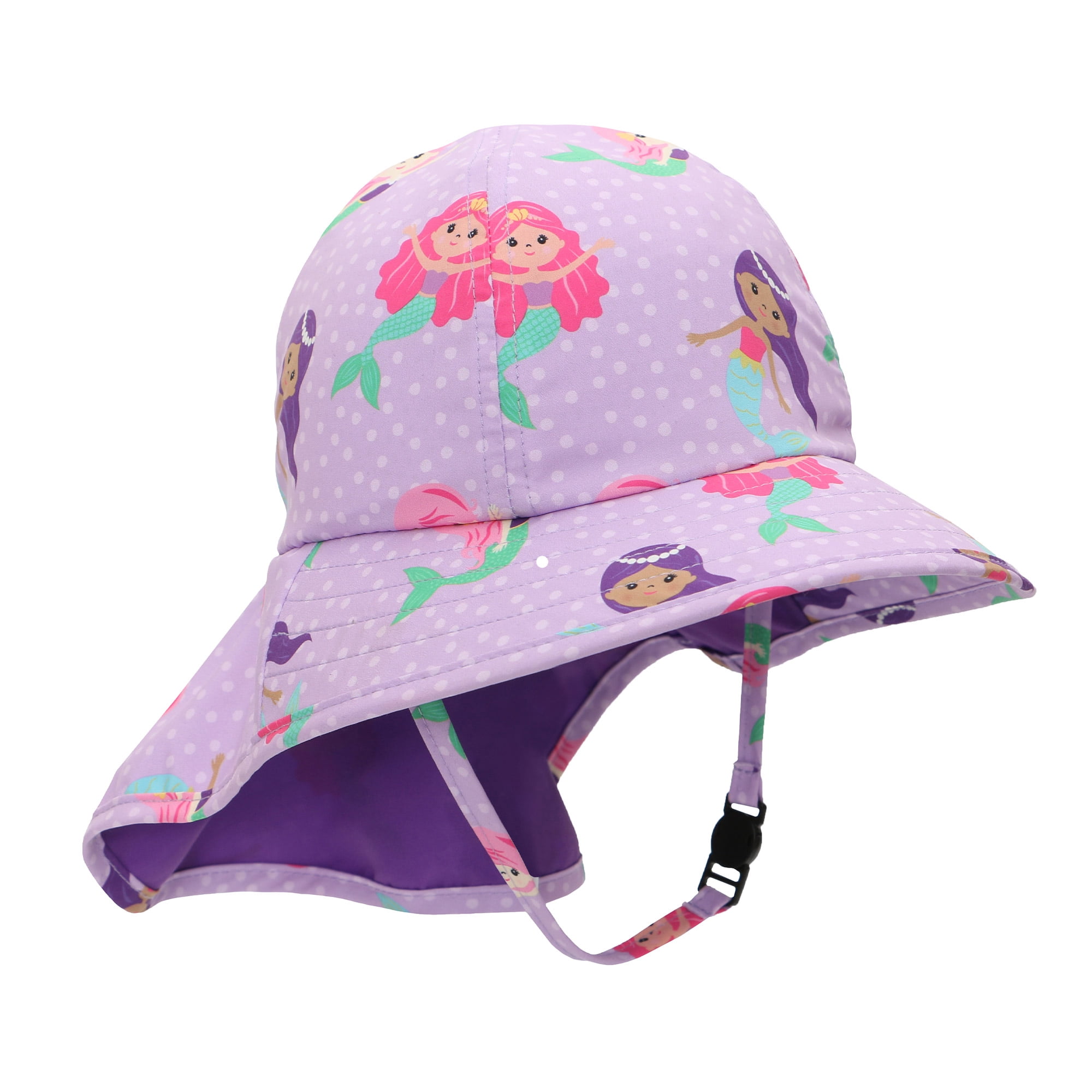 Zoocchini Baby/Toddler Cape Sunhat - Mermaid - 2-4Y