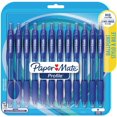 thumbnail image 1 of Papermate Profile Ballpoint Pens, Retractable, 1.4mm, Blue, 12/Pack, 1 of 1