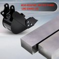 thumbnail image 4 of Metal Trenching Digger Bucket, Easy To Install Narrow Digging Bucket Wear Resistant Water Proof with 2 Pins for Mini Excavator, 4 of 7