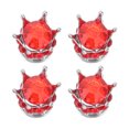 thumbnail image 3 of Wheel Valve Covers, 4 Pieces Universal Light Weight Wheel Stem Valve   For Cars Trucks Bicycles Red, 3 of 8
