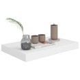 thumbnail image 3 of vidaXL Étagères Murales Flottantes 2 Pcs Blanc 40x23x3,8 cm MDF, 3 of 10