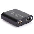 thumbnail image 3 of 1080P 4K Noir Carte de Capture Vidéo, Mini Carte de Capture USB Audio UAC Standard Compact pour OS X, 3 of 8