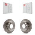 thumbnail image 1 of CMX Front Disc Brake Rotors Pair for Car Sprinter 2500 Dodge Freightliner 3500 K8-100233, 1 of 8