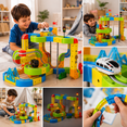 thumbnail image 5 of Tradeopia Anti Gravity Rail Car Electric Racing Track Set, 168-Piece Flexible Track Building Toy with Race Car, 5 of 5