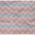 thumbnail image 4 of oneOone Organic Cotton Poplin Twill Fabric Chevron Block Decor Fabric Printed BTY 42 Inch Wide, 4 of 4
