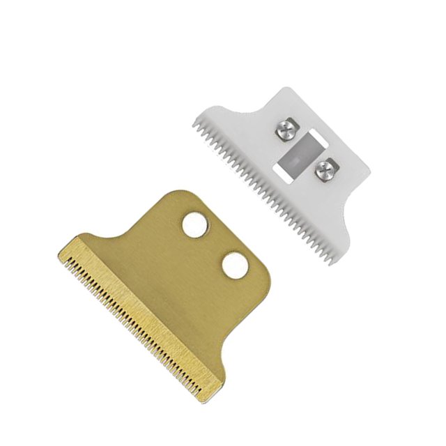 Maoww Salon Barber Blade Cutter Head For WAHL 8081 Hair Clipper Gold + Ceramic