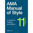 thumbnail image 1 of Manuel de STYLE AMA, 11e Édition, un Guide pour les Auteurs et les Éditeurs, 1 of 4