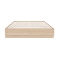 thumbnail image 4 of Nexera Milano QueenPlatform Bed Frame, Natural Blonde Oak, 4 of 7