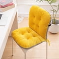 thumbnail image 3 of Cushion Seat Pad for Home Dining Room Soft Removable Cover High Back Desk Chair Cushion with Ties Non Rocking Chair Comfort, 3 of 3